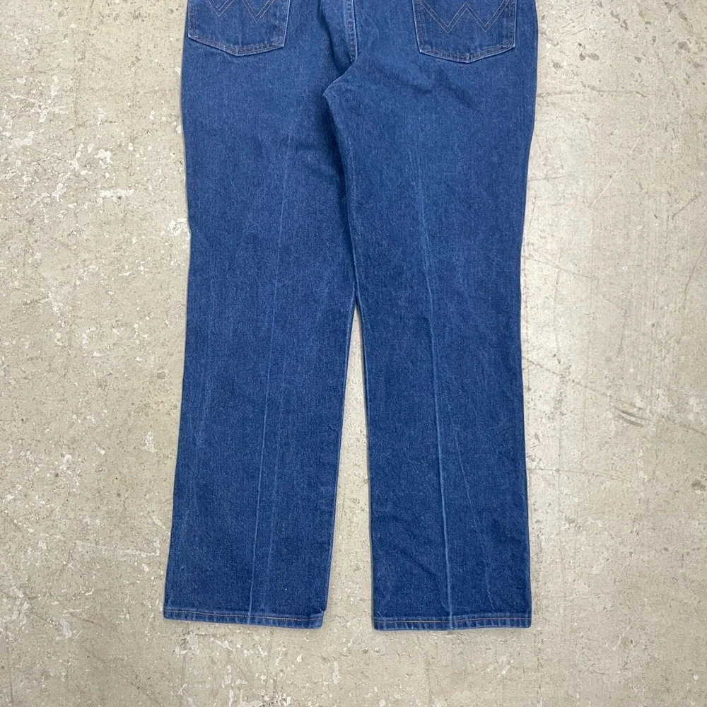 Vintage‎ Wrangler Jeans 36x29 Blue Pants 936 Cowboy Slim Western Denim Tag 38x30